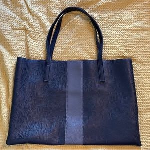 Vince Camuto Black Leather Tote